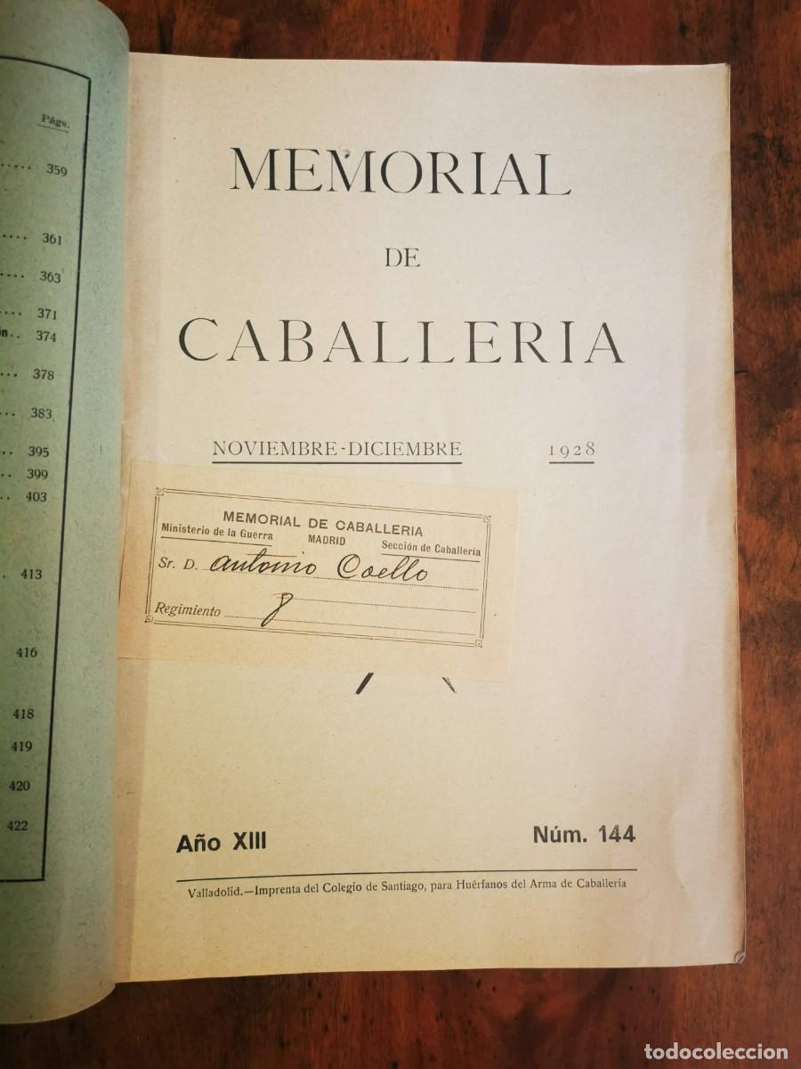 Libros antiguos: MEMORIAL de caballer&iacute;a. N&ordm; 144 - Foto 2