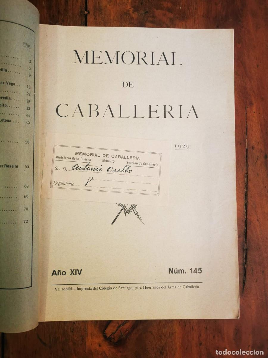 Libros antiguos: MEMORIAL de caballer&iacute;a. N&ordm; 145 - Foto 2