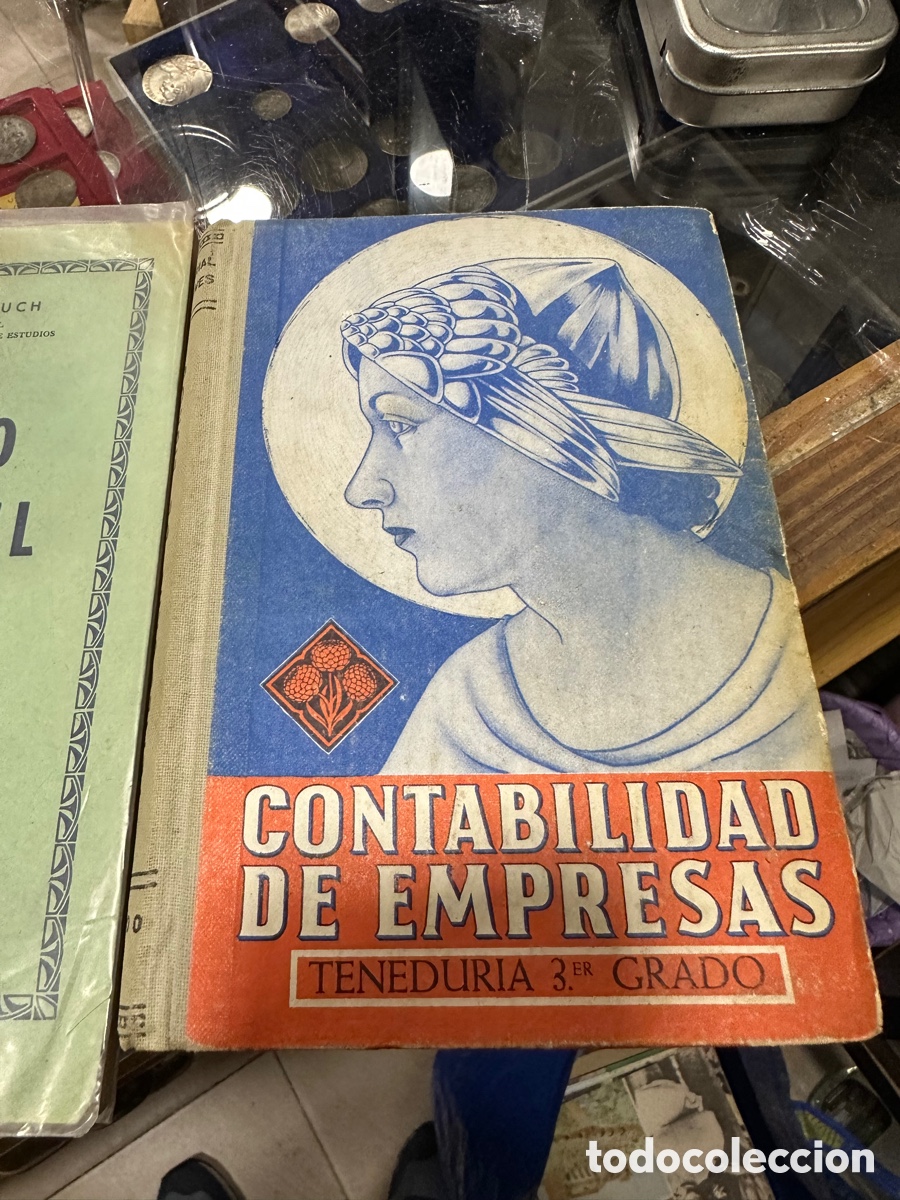 Libros antiguos: Lote de 2 libros de contabilidad - Foto 2