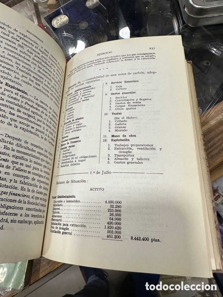 Libros antiguos: Lote de 2 libros de contabilidad - Foto 7
