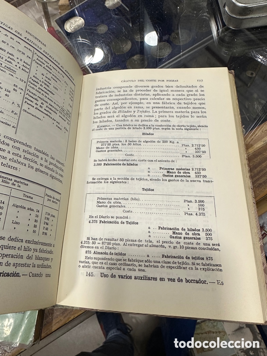 Libros antiguos: Lote de 2 libros de contabilidad - Foto 8