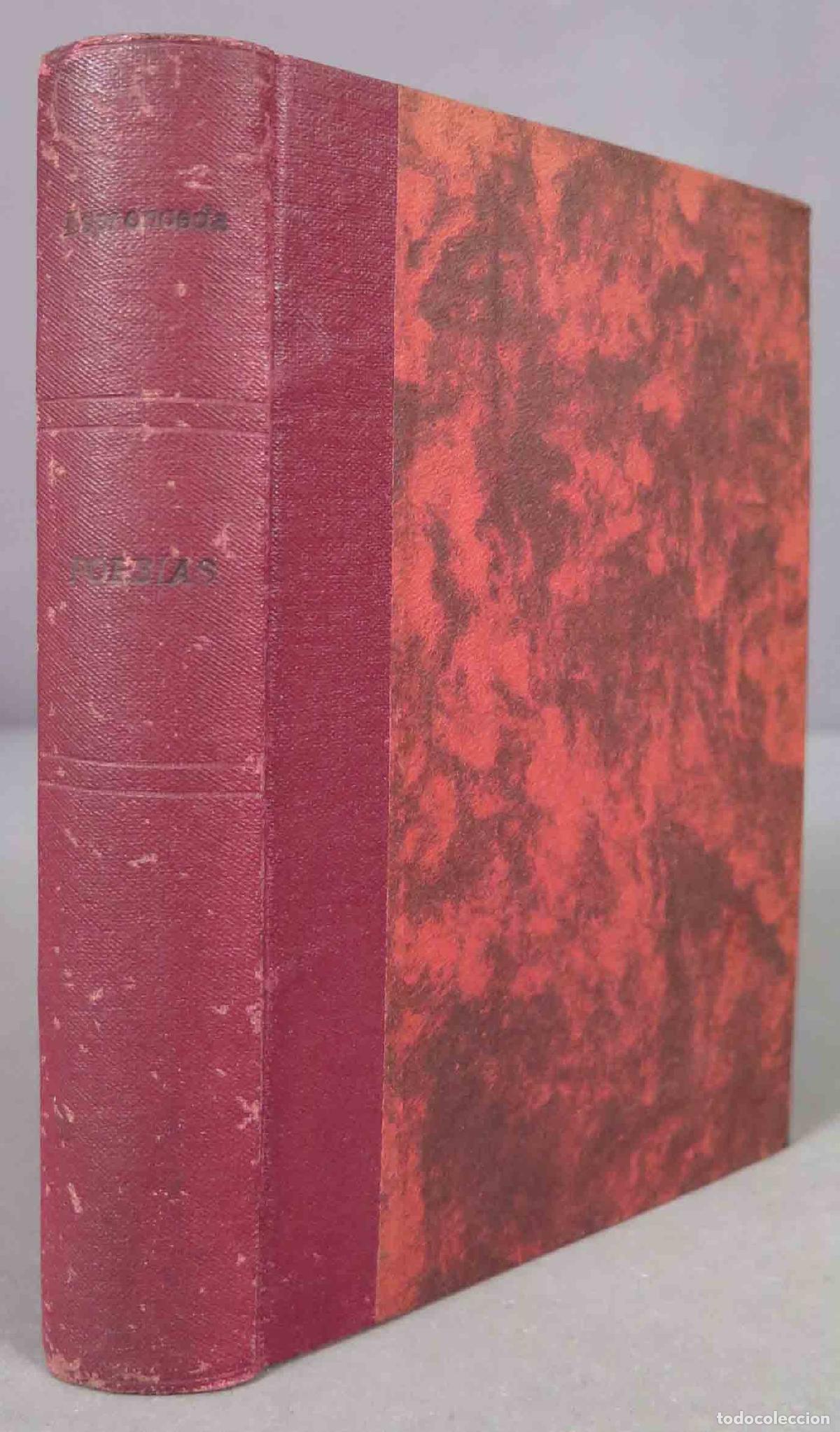 Libros antiguos: Obras po&eacute;ticas. Espronceda - Foto 1
