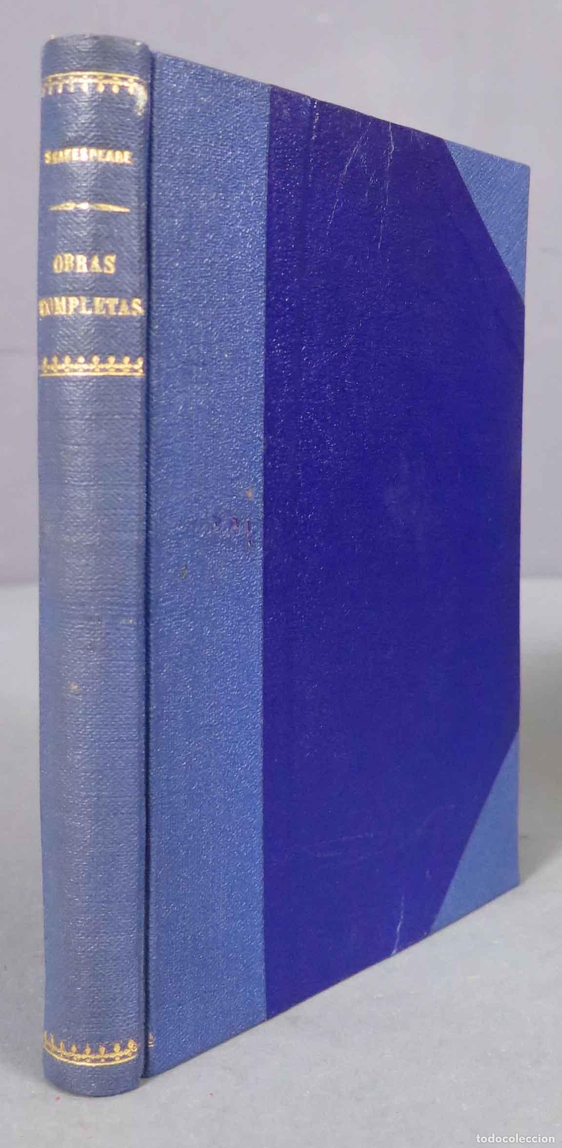 Libros antiguos: Obras completas, tomo IX. Shakespeare - Foto 1