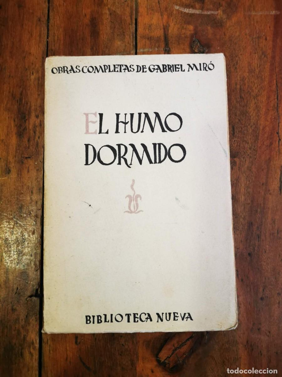 Libros antiguos: MIR&Oacute;, Gabriel. El humo dormido - Foto 1