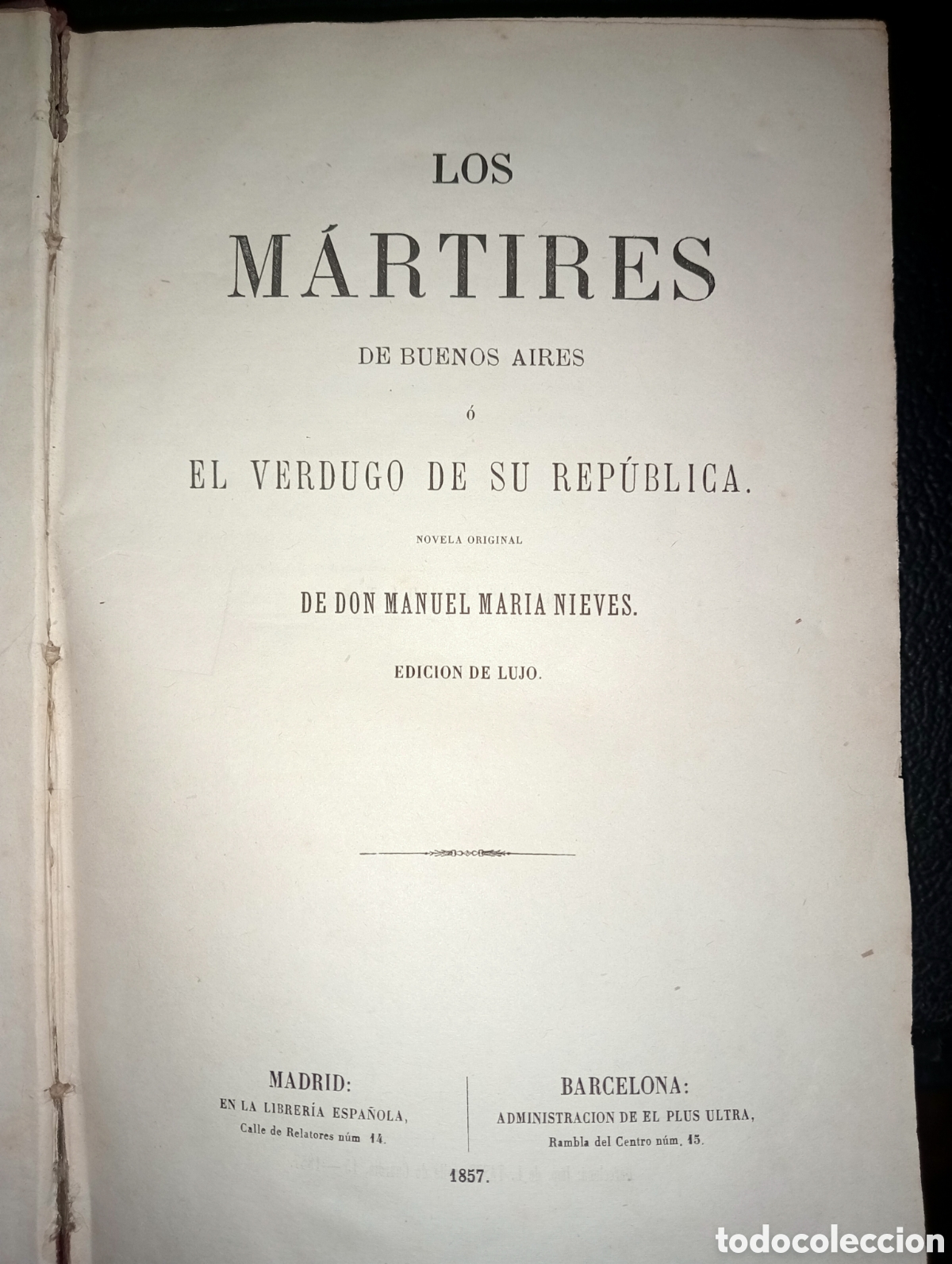 Libros antiguos: Libro: Los m&aacute;rtires ,1857 * - Foto 3