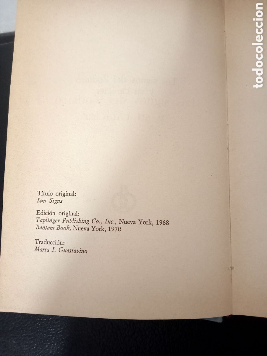 Libros antiguos: Linda Goodman edici&oacute;n 1970 * - Foto 4