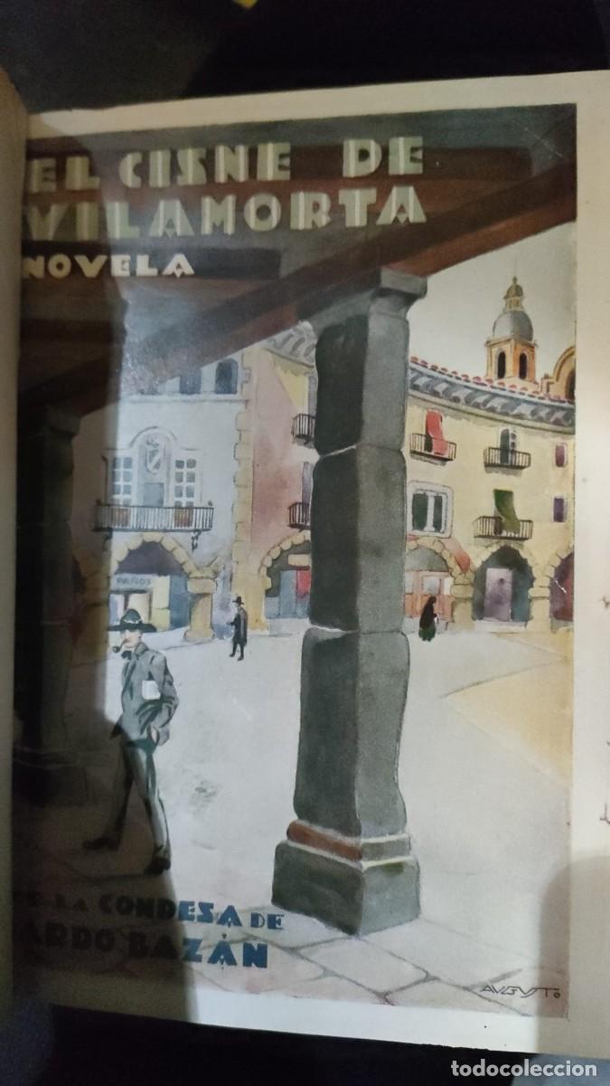 Libros antiguos: El cisne de Vilamorta. Pardo Baz&aacute;n - Foto 3