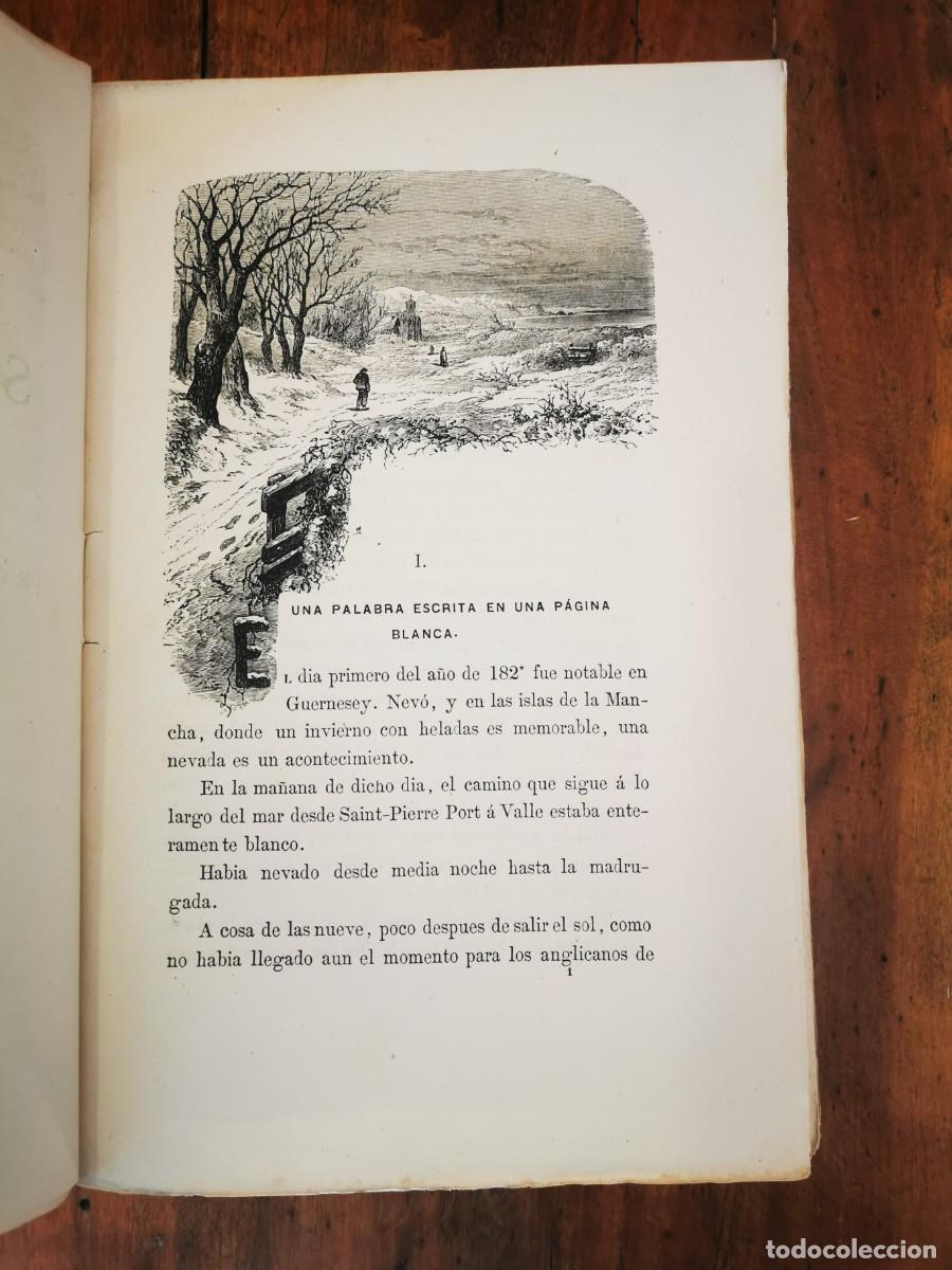 Libros antiguos: HUGO, Victor. Los trabajadores del mar - Foto 2