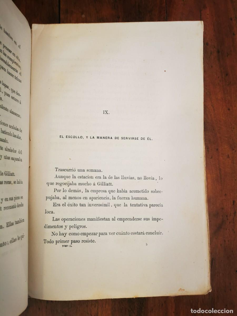 Libros antiguos: HUGO, Victor. Los trabajadores del mar - Foto 6