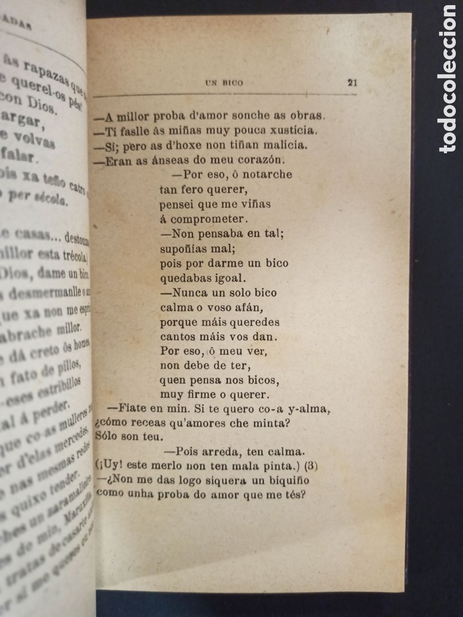 Libros antiguos: GALLEGADAS. Jes&uacute;s Rodr&iacute;guez L&oacute;pez. Madrid, 1908. Galicia. - Foto 4