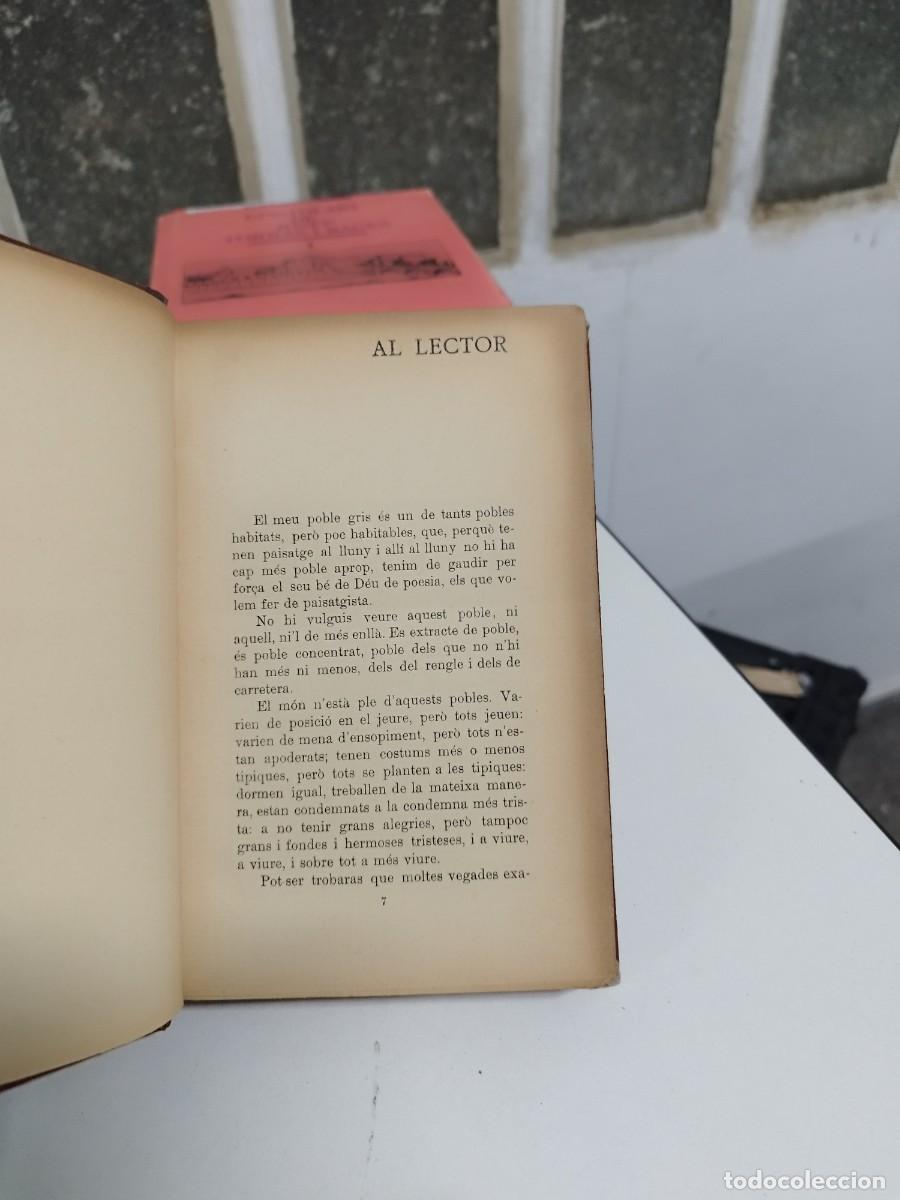 Libros antiguos: El poble gris. Santiago Rusi&ntilde;ol. - Foto 6