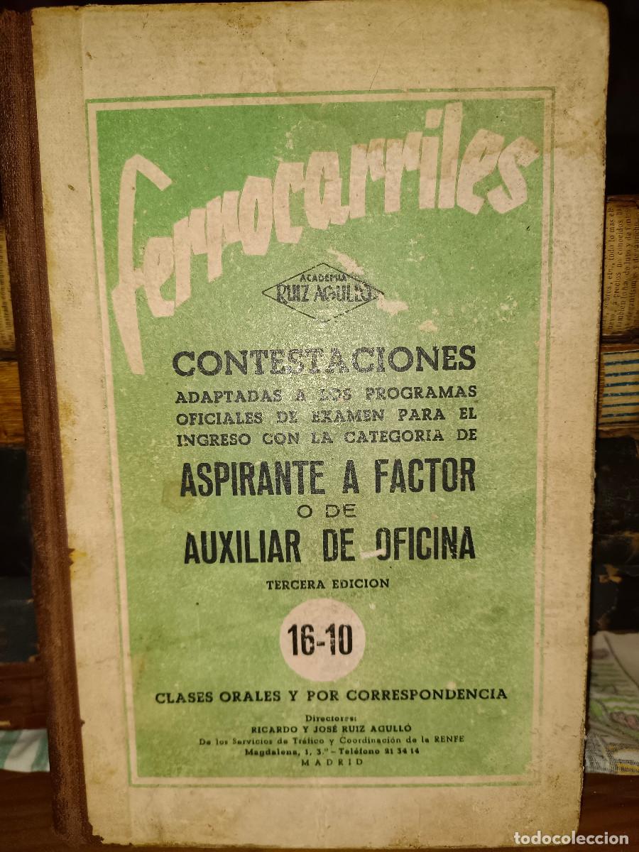 Libros antiguos: FERROCARRILES - Foto 1