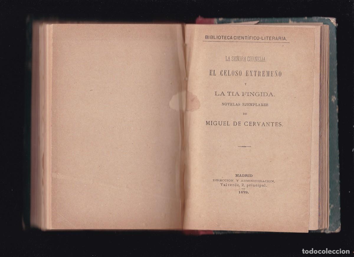 Libros antiguos: MANO DE ANGEL - LA SE&Ntilde;ORA CORNELIA - EL CELOSO EXTREME&Ntilde;O - Foto 2