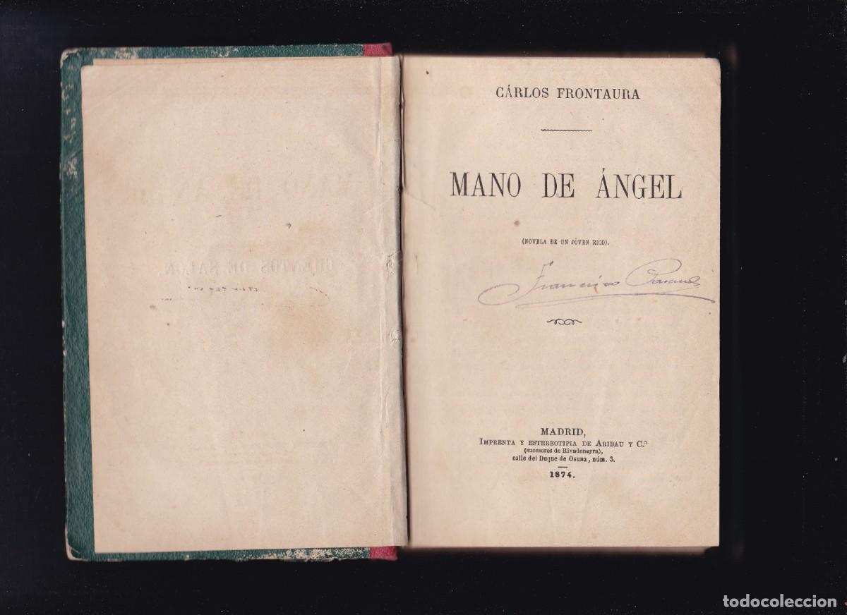 Libros antiguos: MANO DE ANGEL - LA SE&Ntilde;ORA CORNELIA - EL CELOSO EXTREME&Ntilde;O - Foto 4