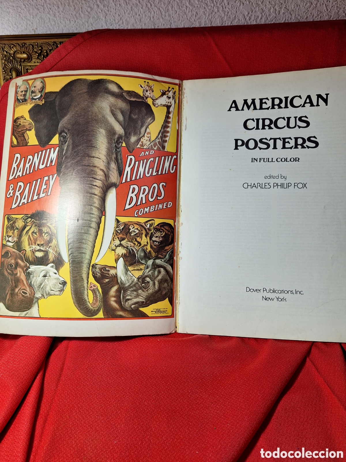 Libros antiguos: Sensacional libro American Circus Posters - Foto 2