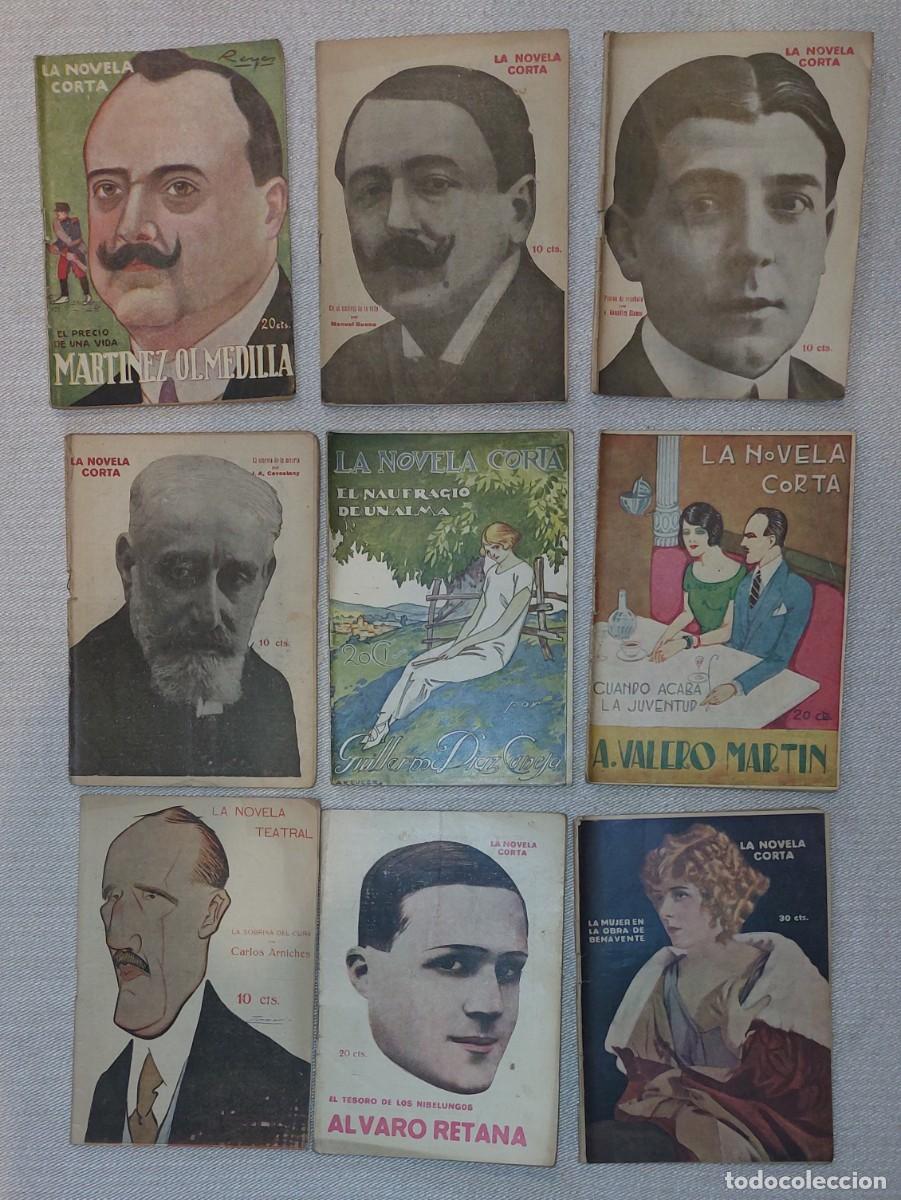 Libri antichi: 66 EJEMPLARES DE &rdquo; LA NOVELA CORTA &rdquo;