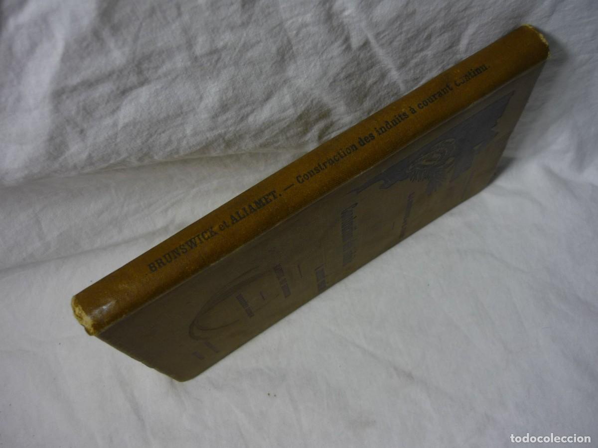 Libros antiguos: Construction des induites a courant continu M. du Bobinier, en franc&eacute;s - Foto 3