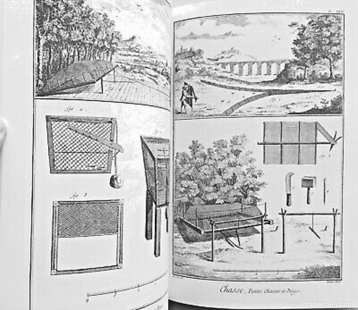 Libros antiguos: DIDEROT ET D&acute;ALEMBERT - CHASSES -PECHES - Foto 5