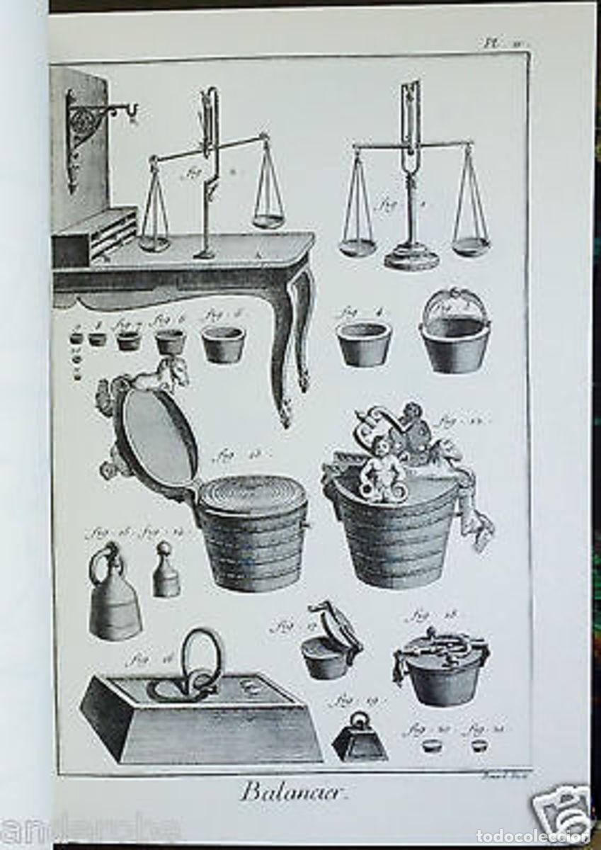 Libros antiguos: DIDEROT ET D&acute;ALEMBERT - MONNAYAGE- TRAVIL DE L&acute;OR - Foto 2