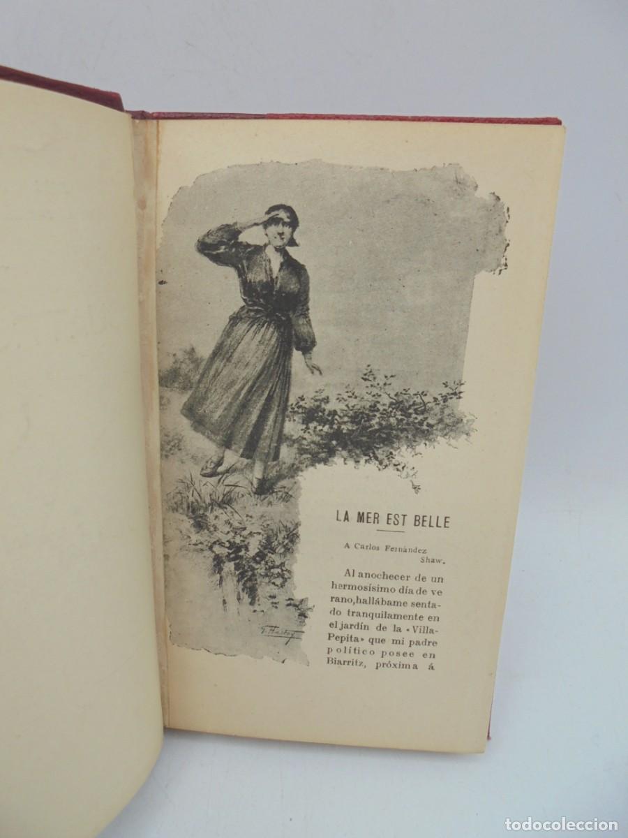 Libros antiguos: CUATRO COSAS. PE&Ntilde;A Y GO&Ntilde;I. 1895. PAGS : 202. - Foto 6