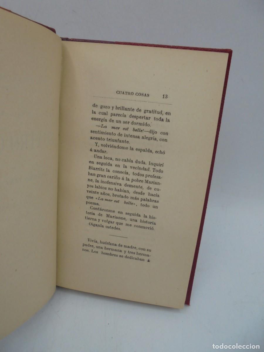 Libros antiguos: CUATRO COSAS. PE&Ntilde;A Y GO&Ntilde;I. 1895. PAGS : 202. - Foto 7