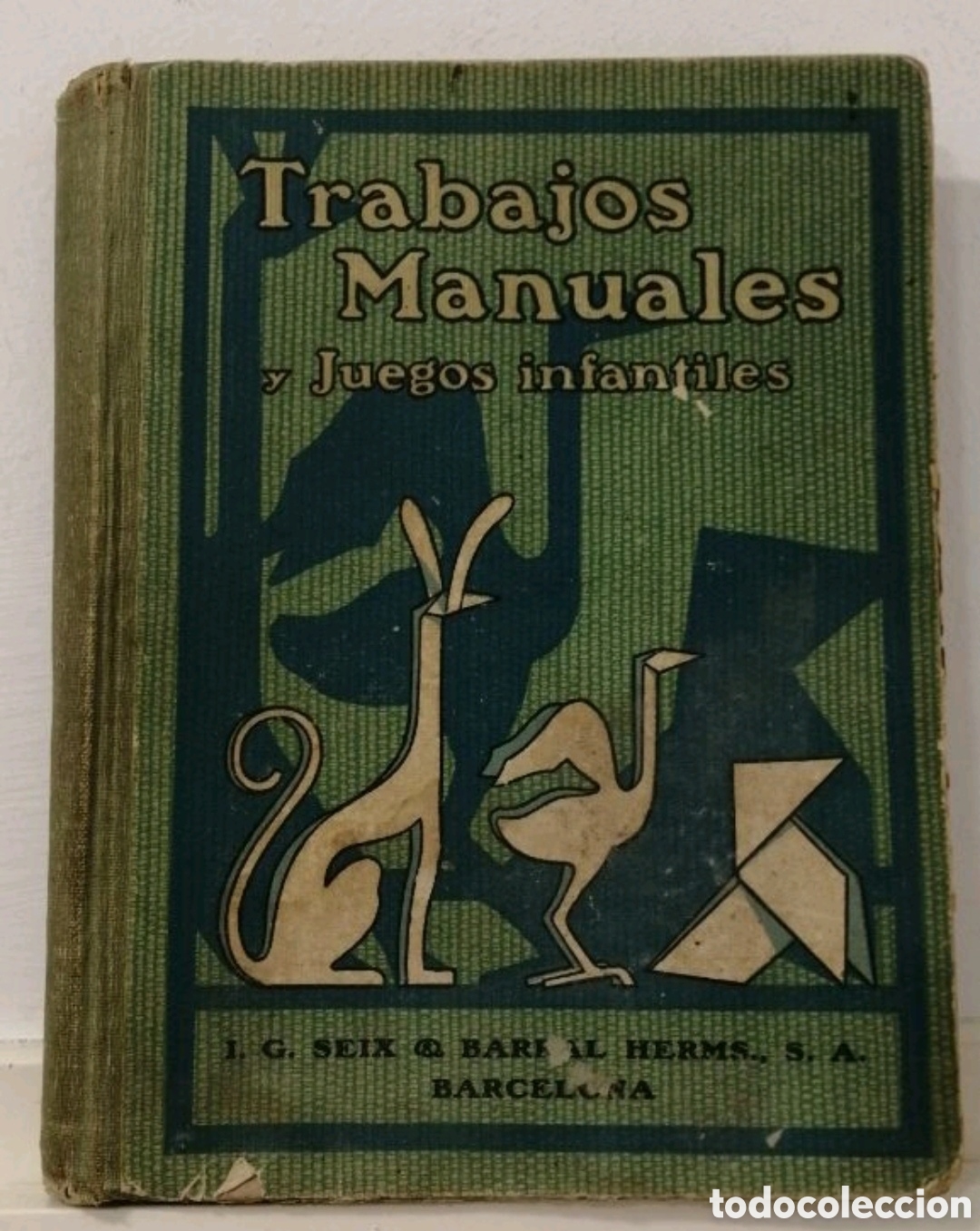Old books: 1923 Trabajos manuales y juegos infantiles