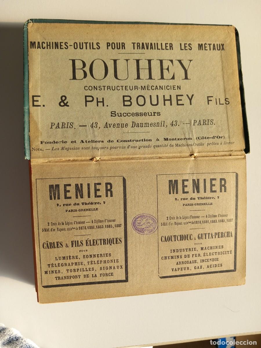 Libros antiguos: NOTES ET FORMULES DE LINGENIEUR ET DU CONSTRUCTEUR - MECANICIEN. 1889 - Foto 4