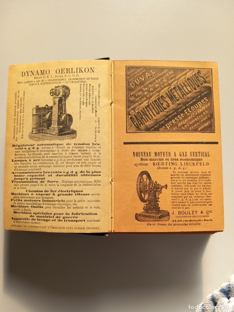 Libros antiguos: NOTES ET FORMULES DE LINGENIEUR ET DU CONSTRUCTEUR - MECANICIEN. 1889 - Foto 5