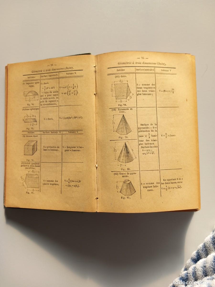 Libros antiguos: NOTES ET FORMULES DE LINGENIEUR ET DU CONSTRUCTEUR - MECANICIEN. 1889 - Foto 9