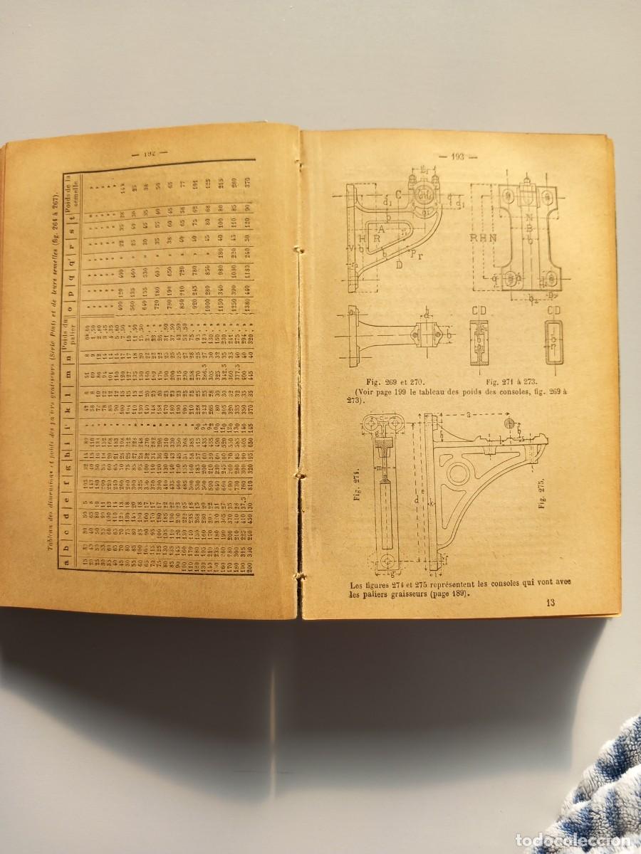 Libros antiguos: NOTES ET FORMULES DE LINGENIEUR ET DU CONSTRUCTEUR - MECANICIEN. 1889 - Foto 10