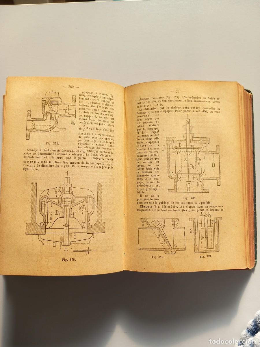 Libros antiguos: NOTES ET FORMULES DE LINGENIEUR ET DU CONSTRUCTEUR - MECANICIEN. 1889 - Foto 11