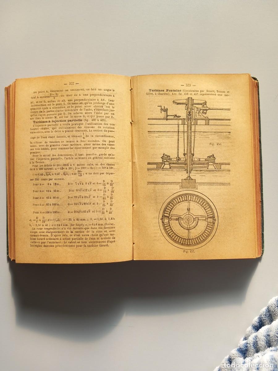 Libros antiguos: NOTES ET FORMULES DE LINGENIEUR ET DU CONSTRUCTEUR - MECANICIEN. 1889 - Foto 12