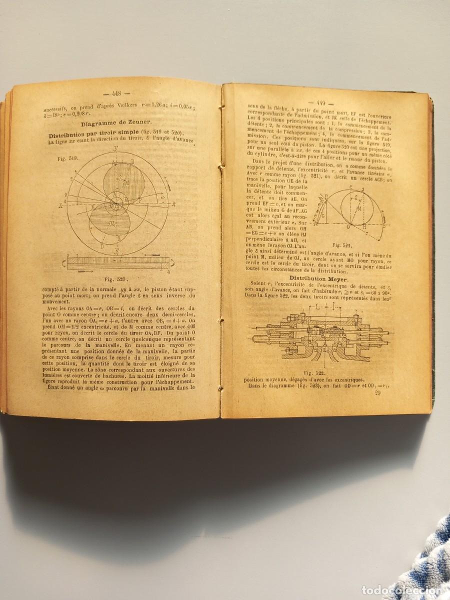 Libros antiguos: NOTES ET FORMULES DE LINGENIEUR ET DU CONSTRUCTEUR - MECANICIEN. 1889 - Foto 13