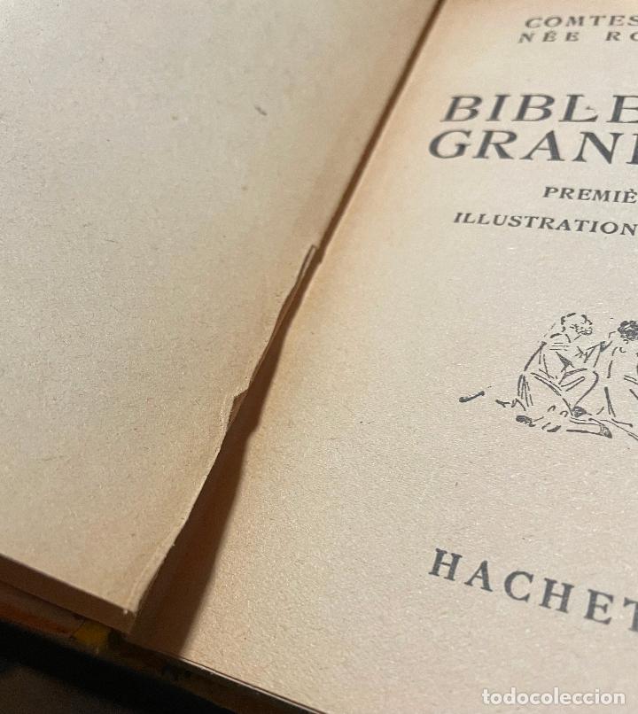 Libros antiguos: BIBLE DUNE GRAND-MERE Par la compesse de segur, Librairie hachette - Foto 3