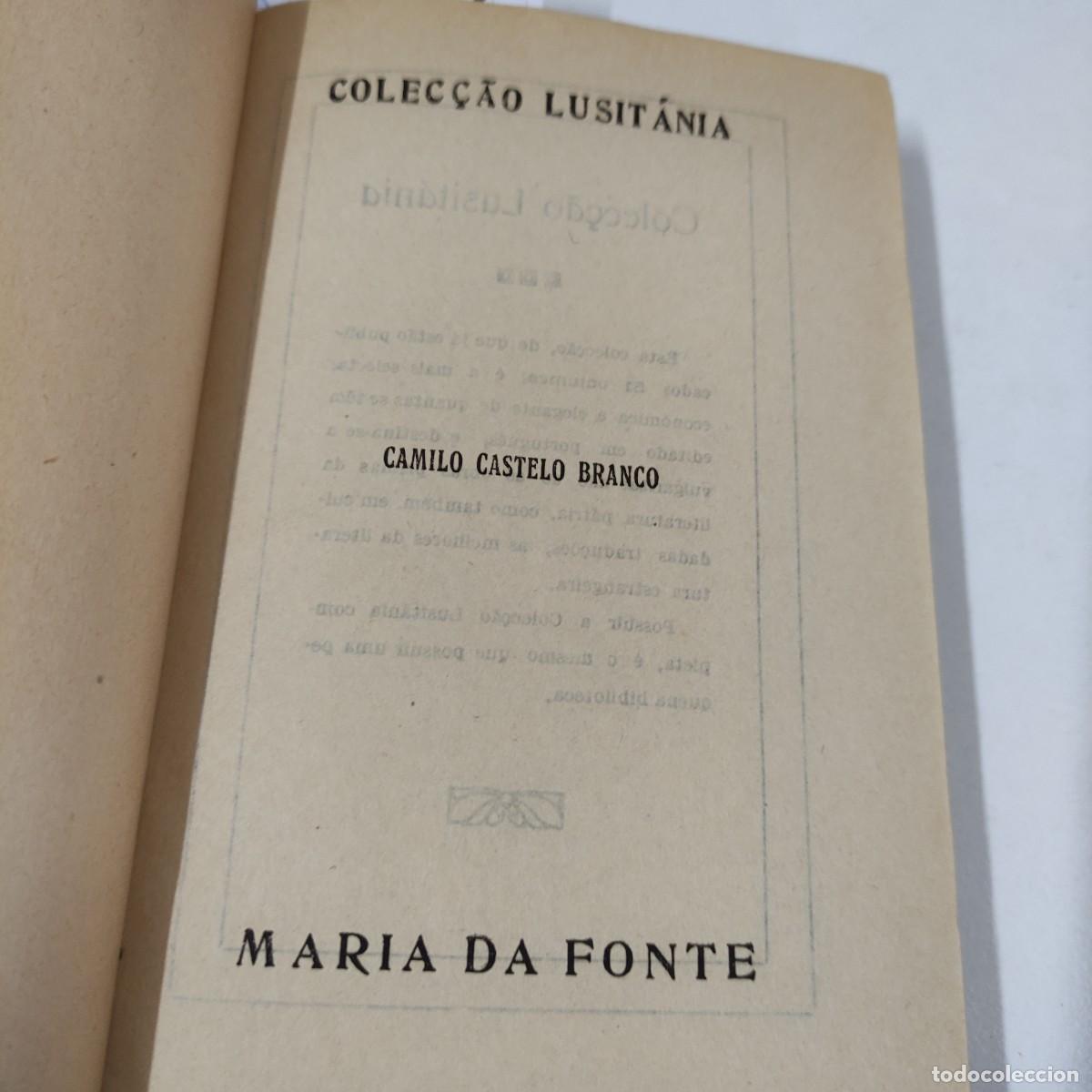 Libros antiguos: CASTELO BRANCO. CAMILO MARIA DA FONTE. - Foto 3