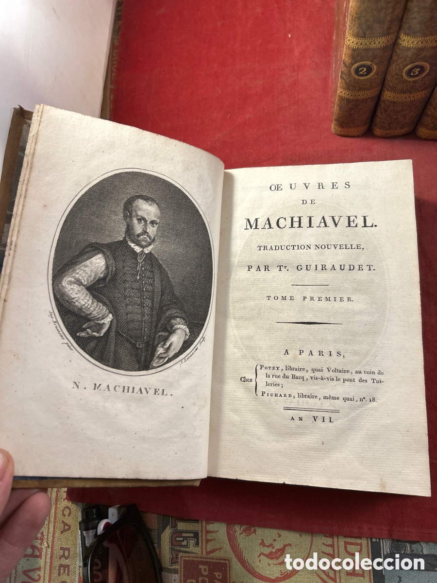 Libros antiguos: OBRAS DE MAQUIAVELO - Foto 2
