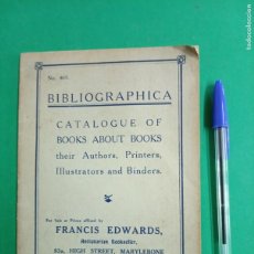 Libros antiguos: ANTIGUO CATÁLOGO DE LIBROS DE 1925. LONDON 1925.