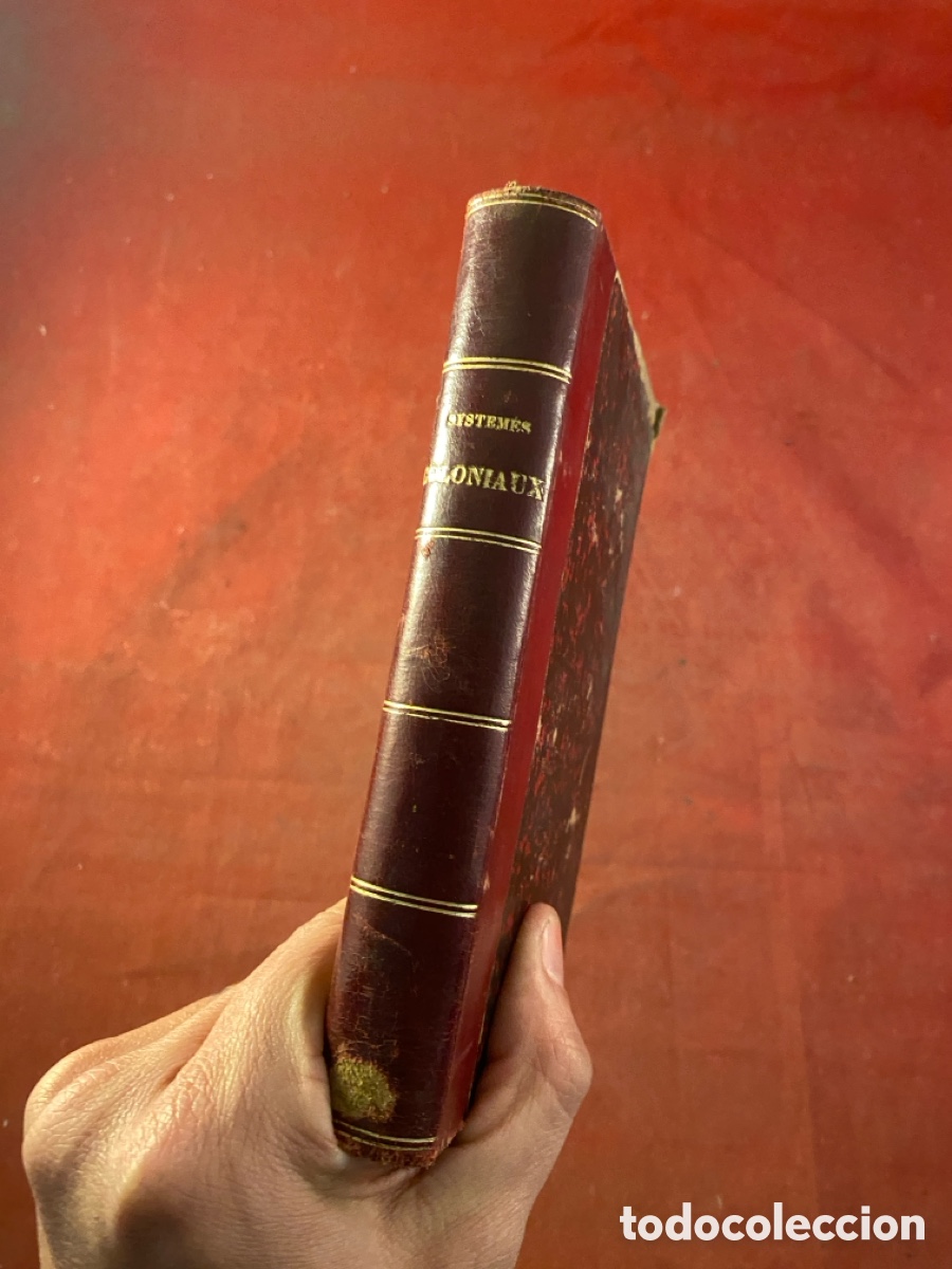 Libros antiguos: SYSTEMES COLONIAUX PAR&Iacute;S 1895 - Foto 3