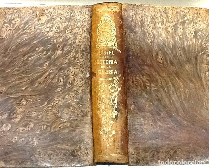 Libros antiguos: ABATE V. POSTEL ... HISTORIA DE LA IGLESIA ... 1875 - Foto 2