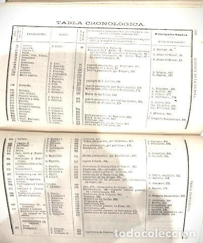 Libros antiguos: ABATE V. POSTEL ... HISTORIA DE LA IGLESIA ... 1875 - Foto 4