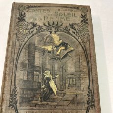 Libros antiguos: A. LE BRAZ; CONTES DU SOLEIL ET DA LA BRUME. 1900
