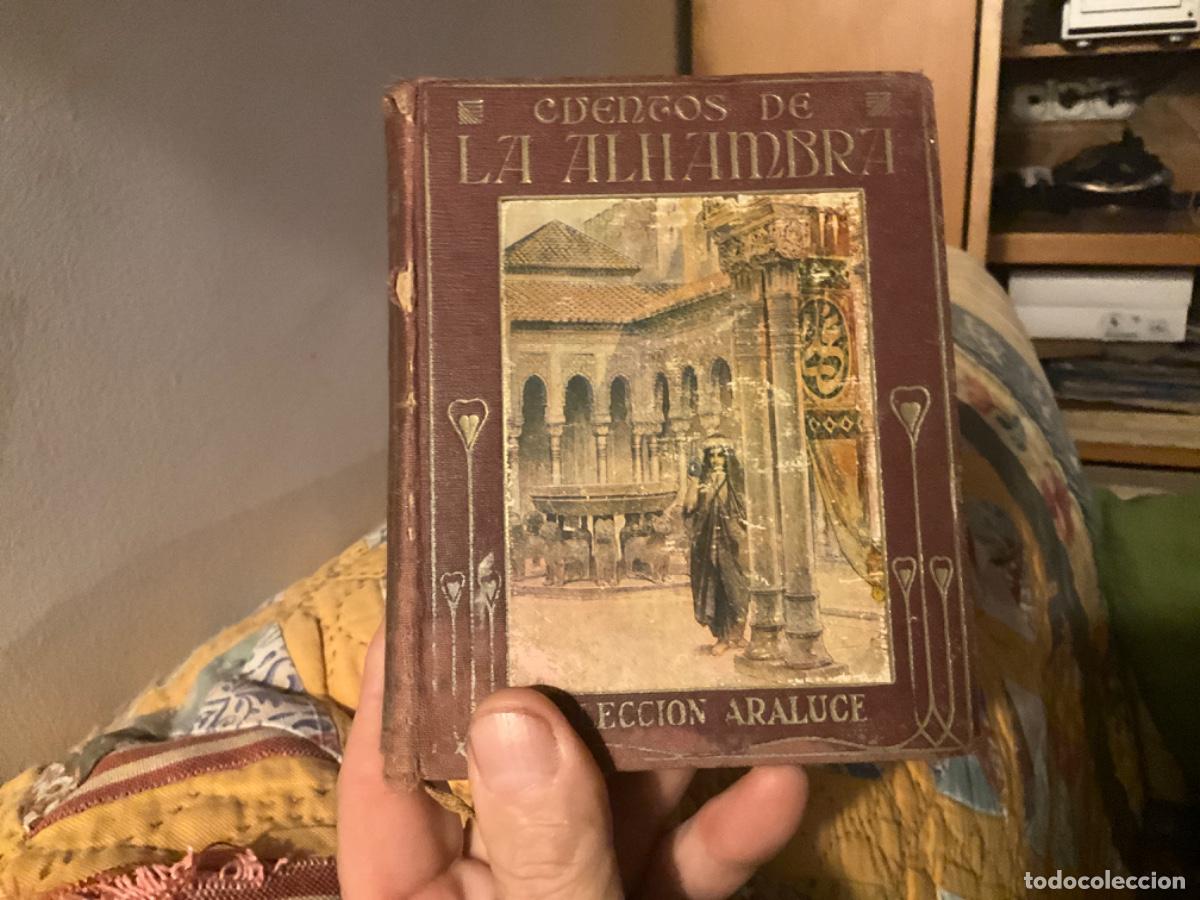 Libros antiguos: CUENTOS DE LA ALHAMBRA - WASHINGTON IRVING - EDITORIAL ARALUCE - ILUSTRADO - Foto 1