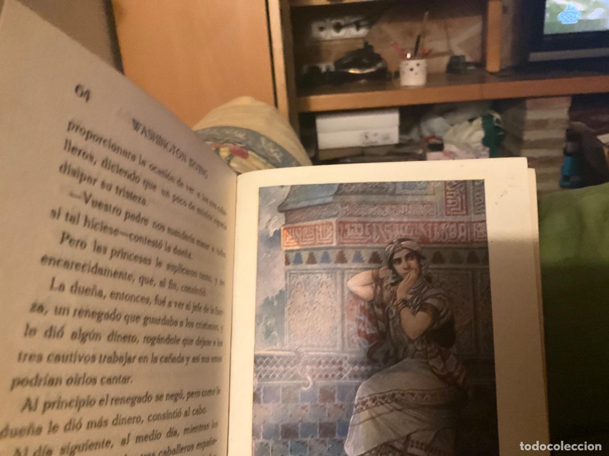 Libros antiguos: CUENTOS DE LA ALHAMBRA - WASHINGTON IRVING - EDITORIAL ARALUCE - ILUSTRADO - Foto 6