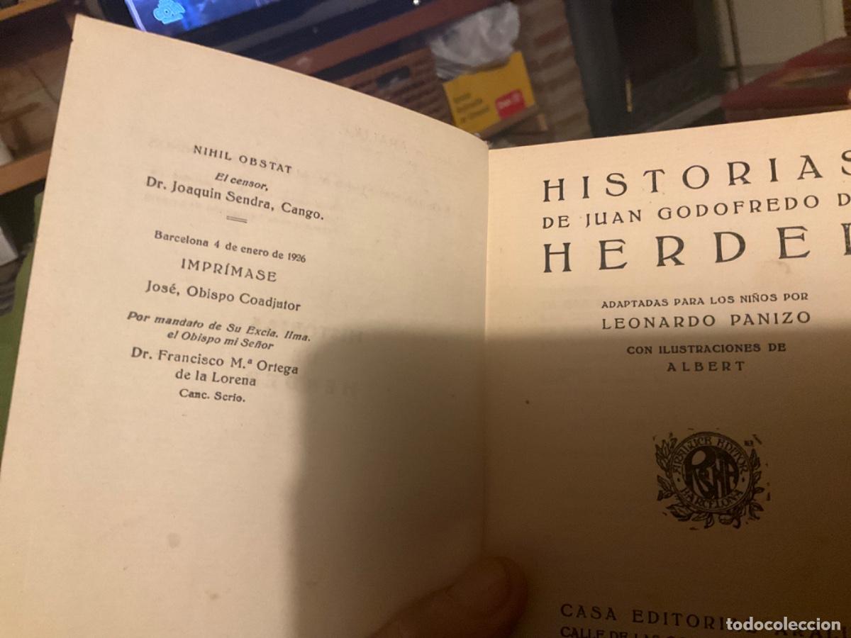 Libros antiguos: HISTORIAS DE HERDER. ARALUCE 1926 - Foto 4