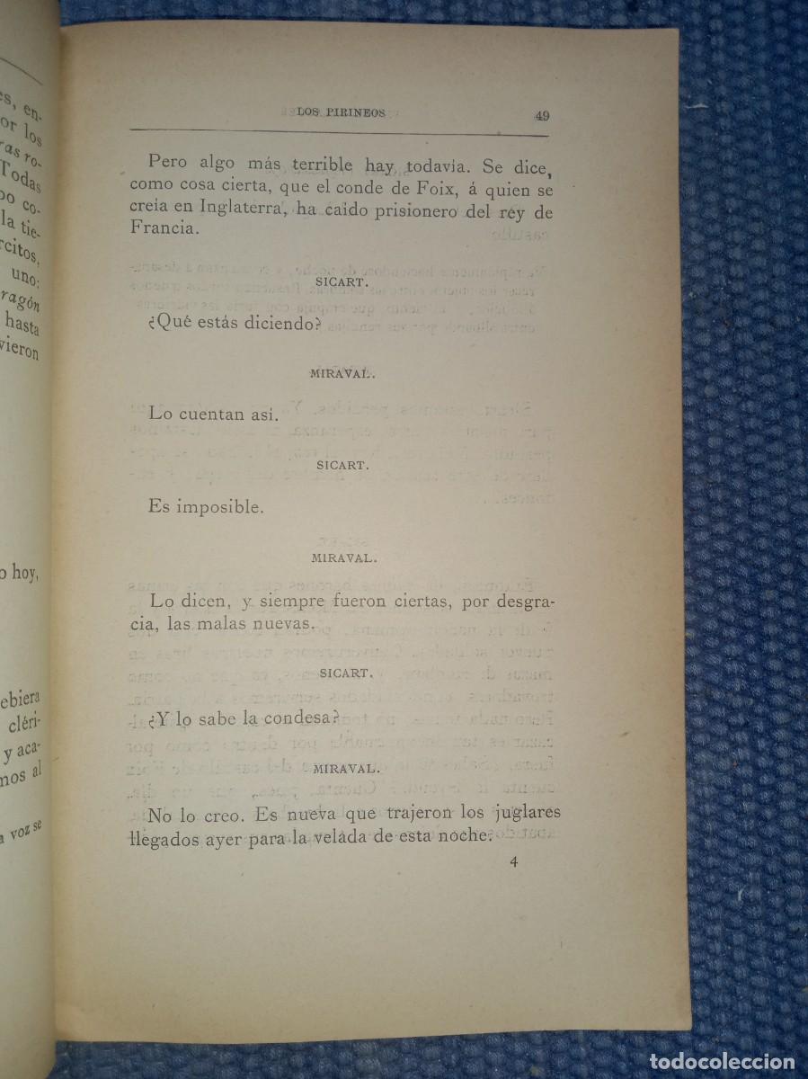 Libros antiguos: Balaguer, V&iacute;ctor: Los Pirineos - Foto 3