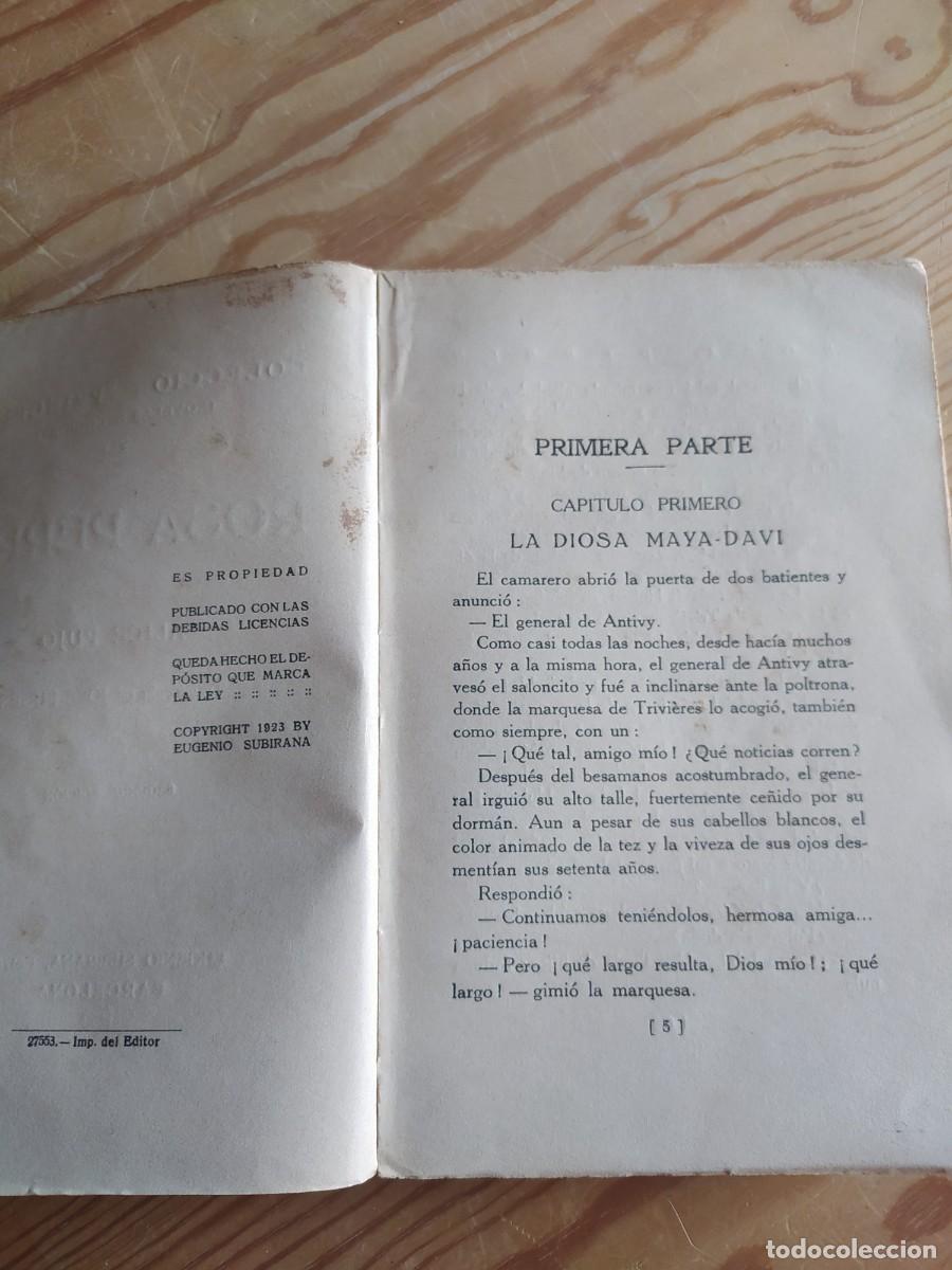 Libros antiguos: Novela: Rosa Perr&iacute;n. Alice Pujo. 1923 - Foto 6