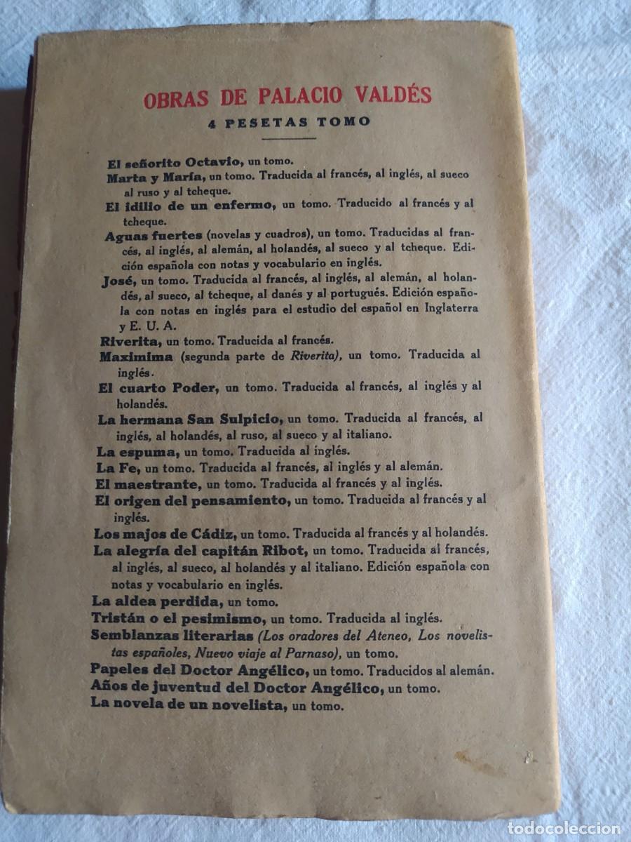 Libros antiguos: Novela: El maestrante Armando Palacio Vald&eacute;s. 1923 - Foto 2