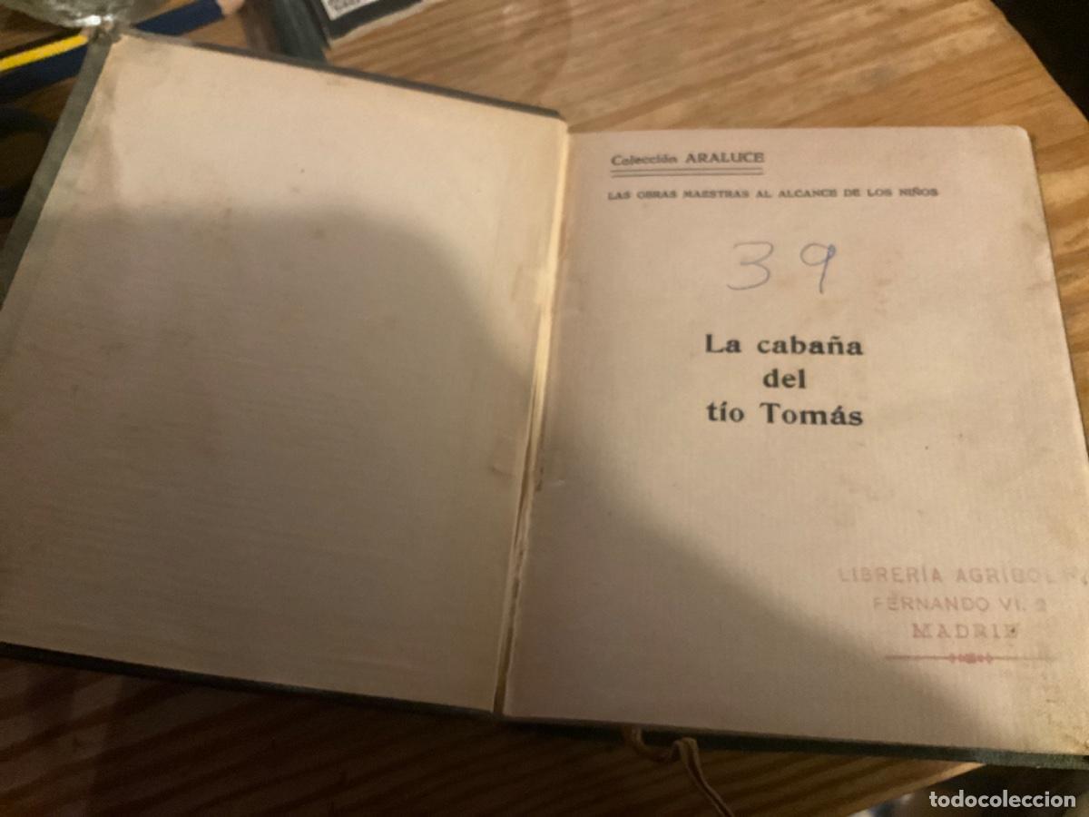 Libros antiguos: La caba&ntilde;a del t&iacute;o Tom&aacute;s. H. E. Marshall. ARALUCE. - Foto 3