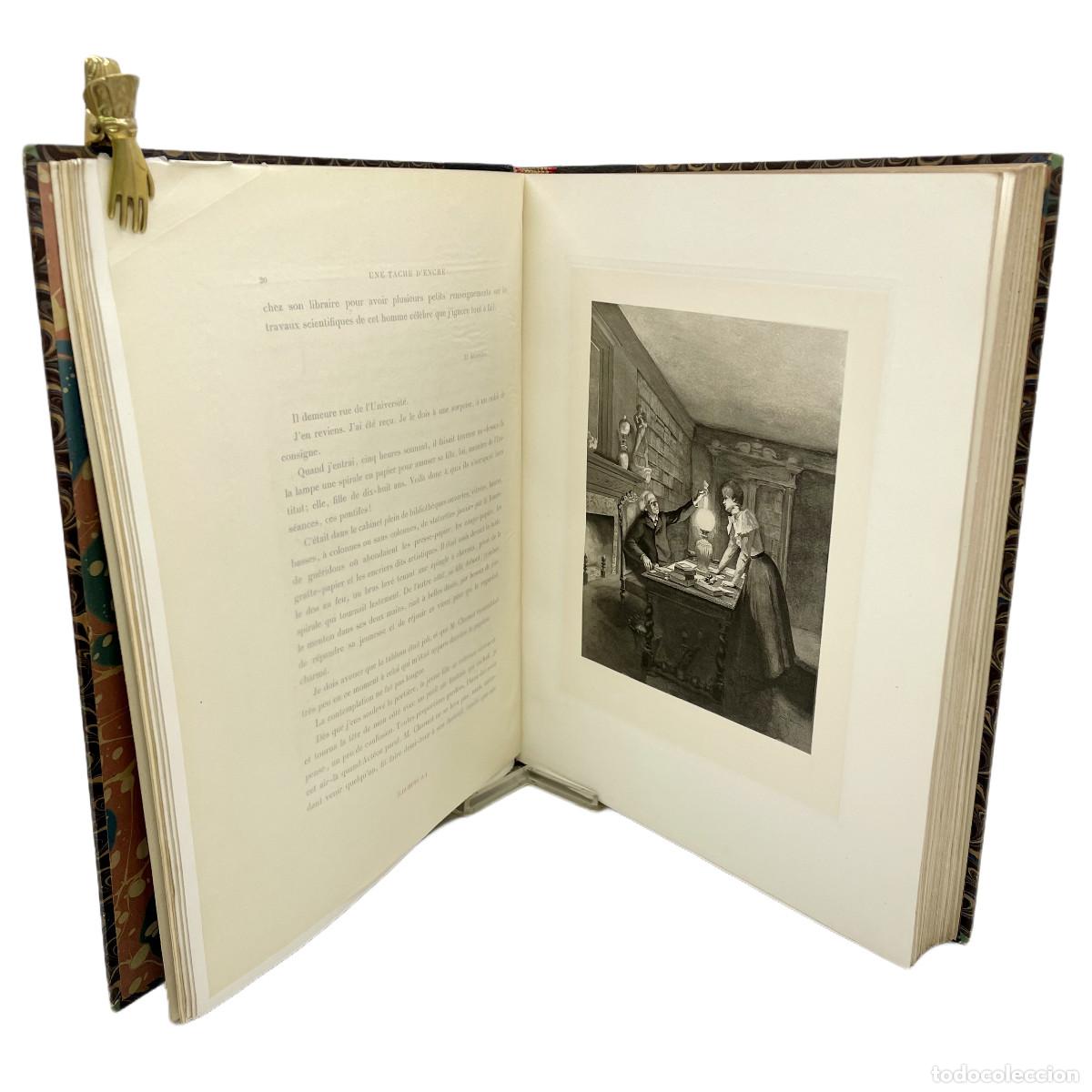Libros antiguos: REN&Eacute; BAZIN - UNA MANCHA DE TINTA - 1900 - Foto 4