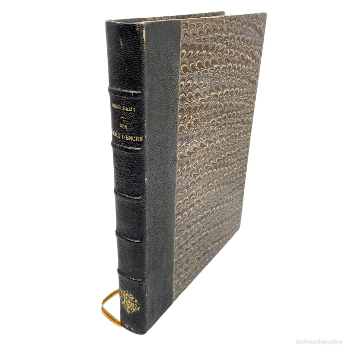 Libros antiguos: REN&Eacute; BAZIN - UNA MANCHA DE TINTA - 1900 - Foto 1